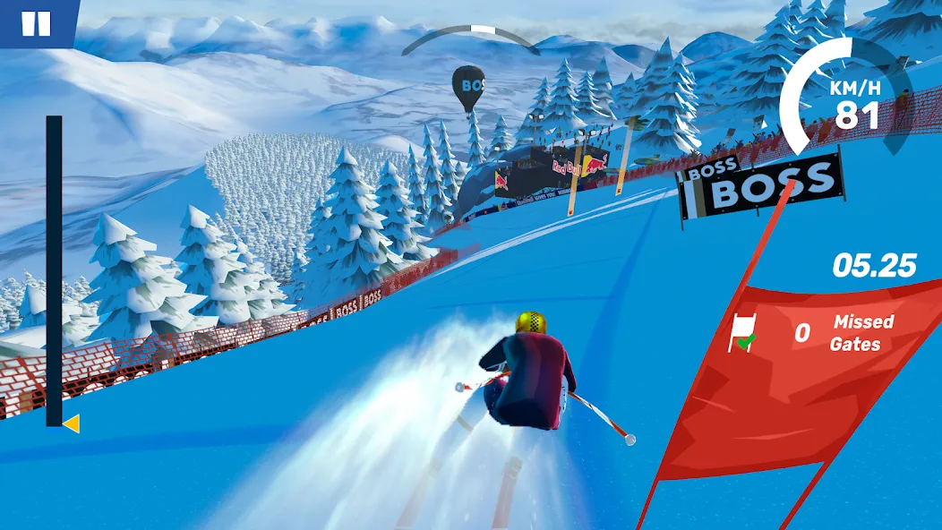 Ski Challenge (Ски Челлендж)  [МОД Много монет] Screenshot 2