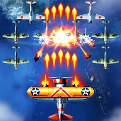 Скачать взломанную Sky Survivor: WWII Aircraft Sh (Скай Сурвайвер)  [МОД Menu] - стабильная версия apk на Андроид