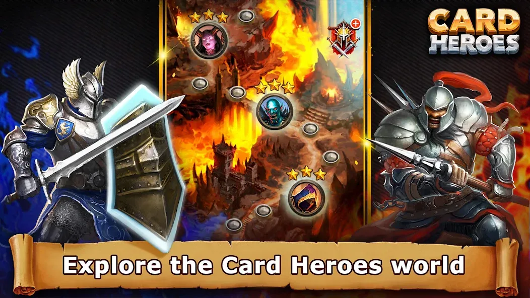 Card Heroes: TCG/CCG deck Wars (Кард Хироес)  [МОД Много денег] Screenshot 3