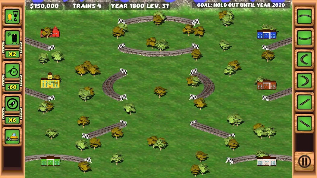 My Railroad: train and city  [МОД Бесконечные деньги] Screenshot 1