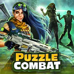 Взломанная Puzzle Combat: Match-3 RPG (Пазл Комбат)  [МОД Все открыто] - полная версия apk на Андроид