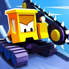 Скачать взломанную Car Eats Car 5 - Battle Arena (С тс Са 5)  [МОД Unlimited Money] - стабильная версия apk на Андроид