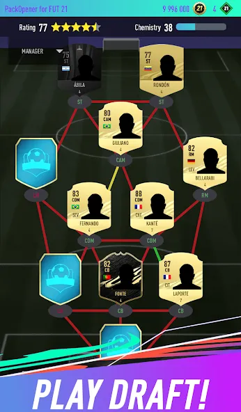 Pack Opener for FUT 21 (Пакопенер для  21)  [МОД Menu] Screenshot 3