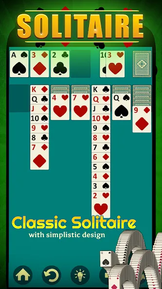 Solitaire - Offline Card Games  [МОД Бесконечные деньги] Screenshot 2