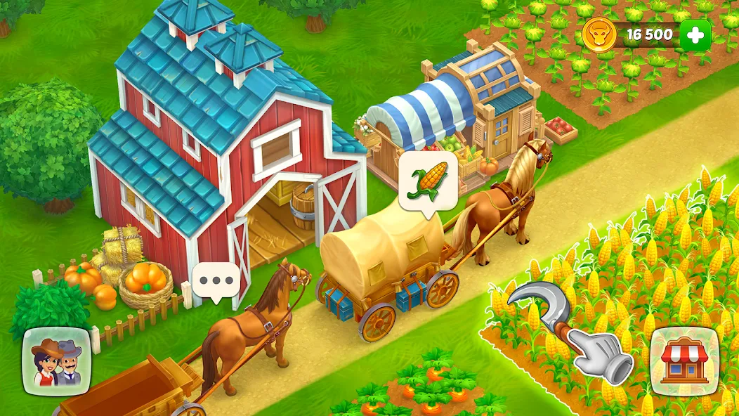 Wild West: Farm Town Build (Уайлд Вест)  [МОД Бесконечные деньги] Screenshot 5