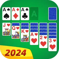 Взломанная Solitaire, Klondike Card Games  [МОД Menu] - последняя версия apk на Андроид