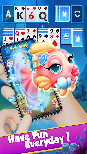 Solitaire - Klondike Card Game (Солитер)  [МОД Все открыто] Screenshot 3