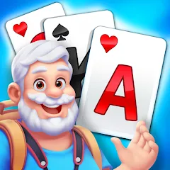 Взломанная Solitaire Good Times (Солитер Гуд Таймс)  [МОД Много монет] - полная версия apk на Андроид