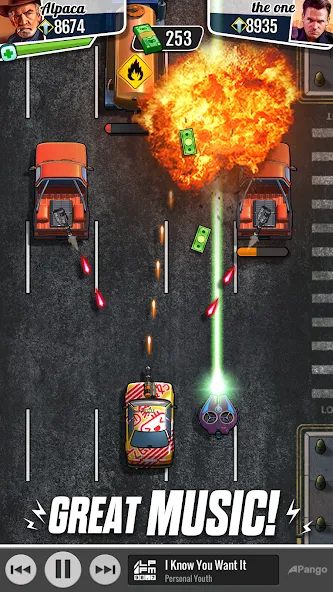 Fastlane: Road to Revenge (Фастлейн)  [МОД Меню] Screenshot 5