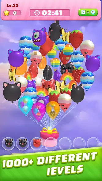 Bubble Burst：Match 3D  [МОД Меню] Screenshot 1