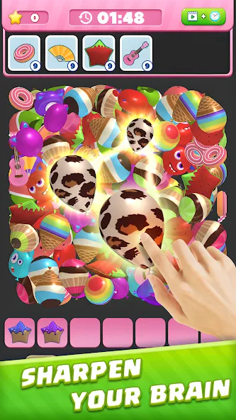 Bubble Burst：Match 3D  [МОД Меню] Screenshot 3