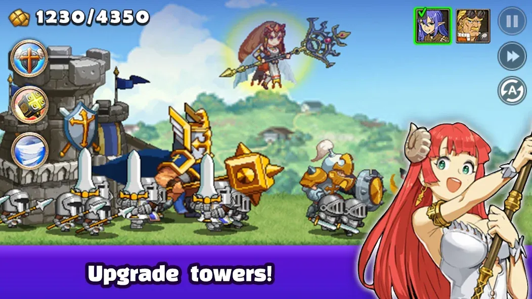 Kingdom Wars - Tower Defense (Кингдом Варс)  [МОД Меню] Screenshot 2