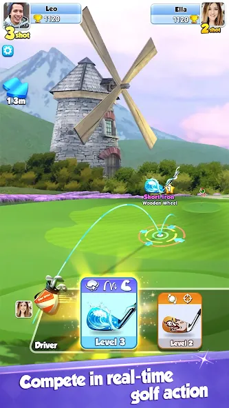 Golf Rival - Multiplayer Game (Гольф Ривал)  [МОД Бесконечные деньги] Screenshot 2