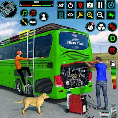 Скачать взломанную Bus Driving Games 3D: Bus Game  [МОД Бесконечные деньги] - последняя версия apk на Андроид