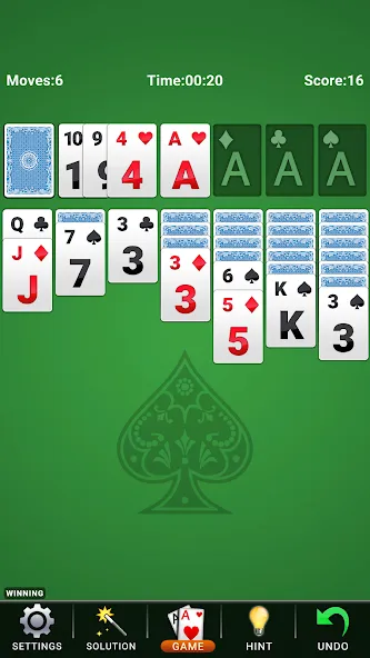 Solitaire: Classic Card Game  [МОД Бесконечные деньги] Screenshot 3