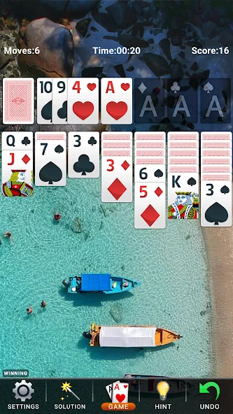 Solitaire: Classic Card Game  [МОД Бесконечные деньги] Screenshot 5