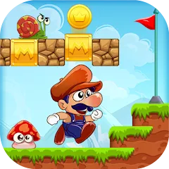 Скачать взломанную Super Bino Go:Adventure Jungle (Супер Бино Го)  [МОД Все открыто] - последняя версия apk на Андроид