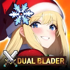 Скачать взломанную Dual Blader : Idle Action RPG (Дуал Блейдер)  [МОД Много монет] - последняя версия apk на Андроид