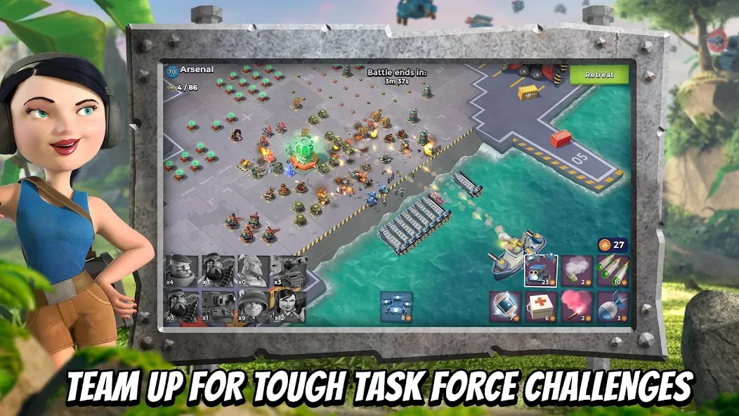 Boom Beach (Бум Бич)  [МОД Много денег] Screenshot 5