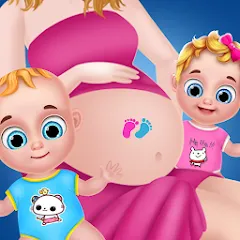 Скачать взлом Mom Babysitting Game  [МОД Unlimited Money] - полная версия apk на Андроид