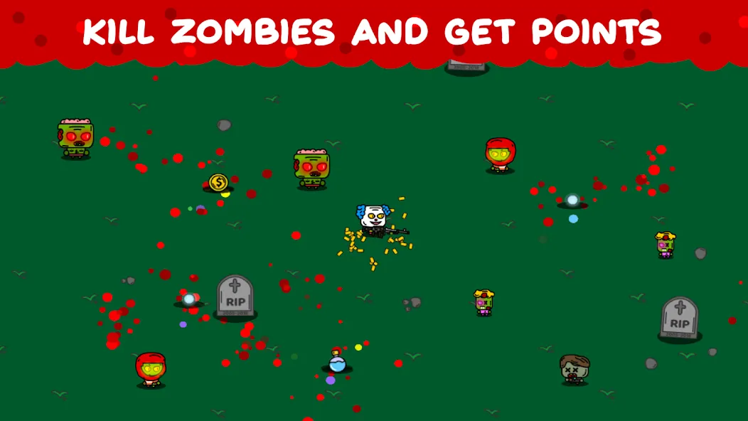 Zombie Loop - Shooter survival (Зомби Луп)  [МОД Unlimited Money] Screenshot 1