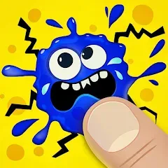 Скачать взломанную Bug Smashing toddler games  [МОД Mega Pack] - стабильная версия apk на Андроид