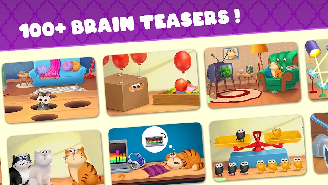 Brain quiz: Tricky puzzle  [МОД Все открыто] Screenshot 1