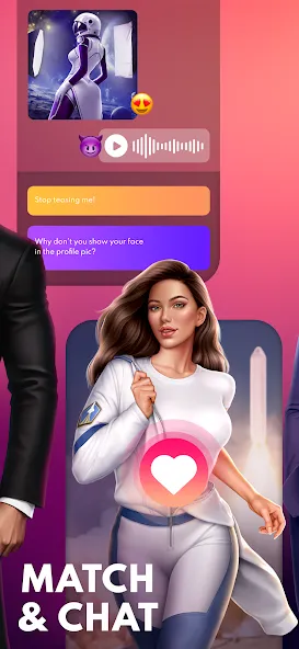 Love Sparks: Dating Sim (Лав Спаркс)  [МОД Много денег] Screenshot 2