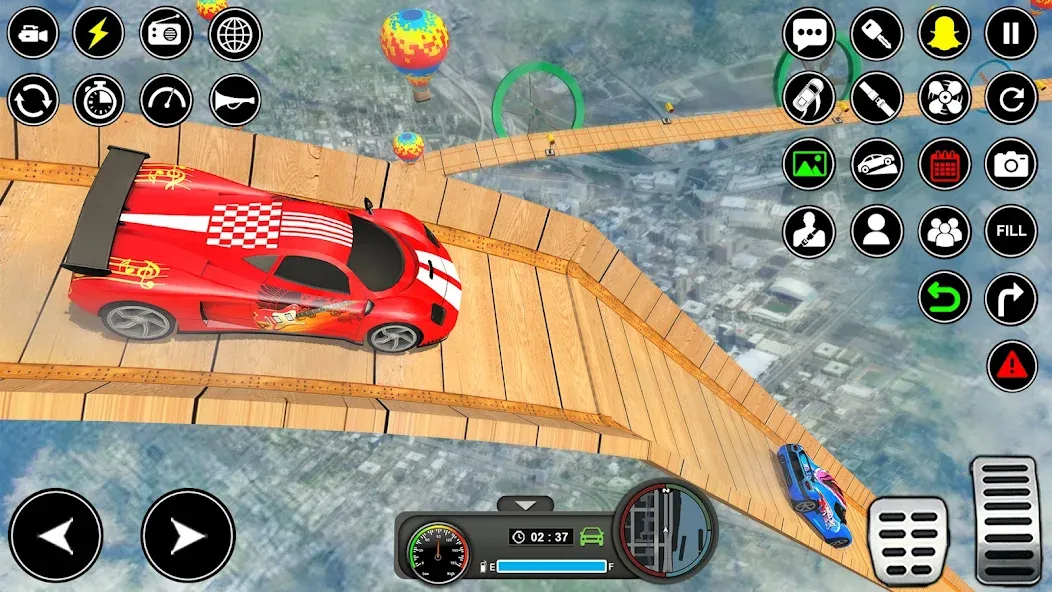 Crazy Ramp Car Stunt Master 3D (Крэйзи Рэмп Кар Стант Мастер 3Д)  [МОД Много денег] Screenshot 5