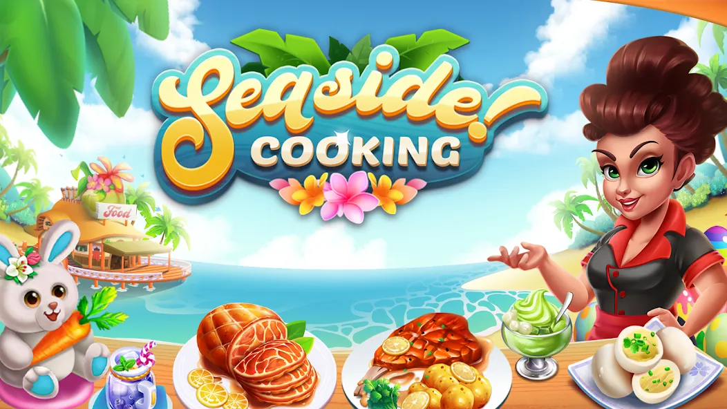 Cooking Seaside - Beach Food (Кукинг Сидсайд)  [МОД Бесконечные деньги] Screenshot 1