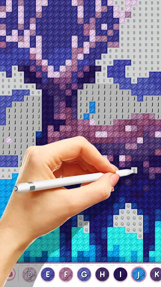 Cross Stitch Masters  [МОД Бесконечные монеты] Screenshot 2