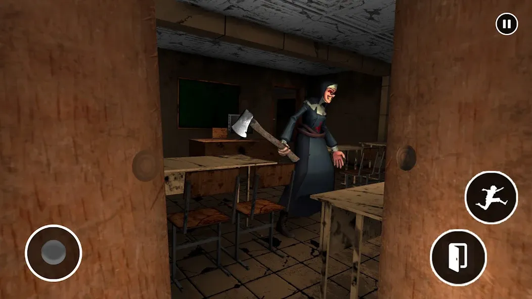 Scary Nun Horror School Escape  [МОД Mega Pack] Screenshot 5