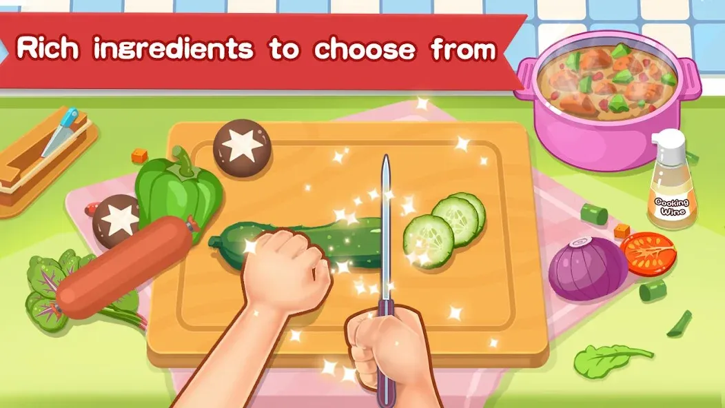 Happy Kitchen World  [МОД Бесконечные деньги] Screenshot 2