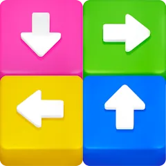 Скачать взломанную Unpuzzle: Tap Away Blocks Game (Анпазл)  [МОД Все открыто] - стабильная версия apk на Андроид