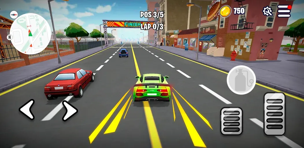 Rumble Racing: Car Drifting (Рамбл Рейсерс)  [МОД Бесконечные деньги] Screenshot 1