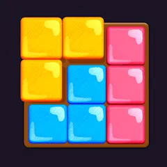 Взломанная Block King - Brain Puzzle Game (Блок Кинг)  [МОД Много монет] - стабильная версия apk на Андроид