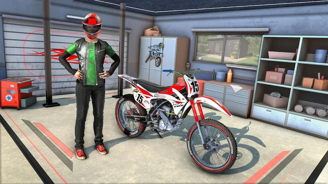 Bike Stunt Race Tricks Master  [МОД Unlimited Money] Screenshot 2