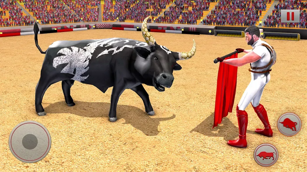 Bull Fighting Game: Bull Games  [МОД Много монет] Screenshot 5