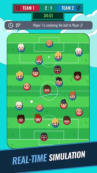 Merge Football Manager: Soccer (Мерж Футбол Менеджер)  [МОД Unlimited Money] Screenshot 1