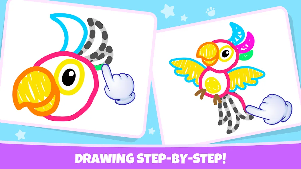 Drawing for kids! Toddler draw  [МОД Меню] Screenshot 3