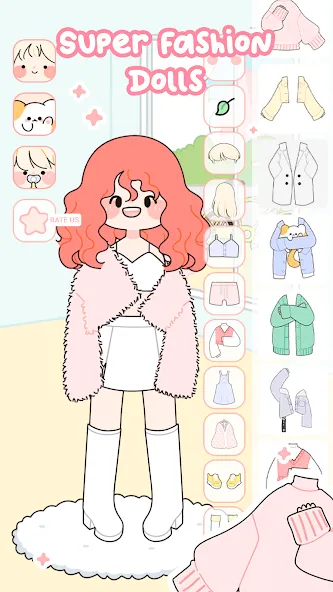 Lovely Doll : Dress Up Game (Лавли Долл)  [МОД Много монет] Screenshot 1