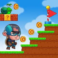 Взломанная Super Bill World-Fun Adventure (Супер Билл Мир)  [МОД Много денег] - последняя версия apk на Андроид