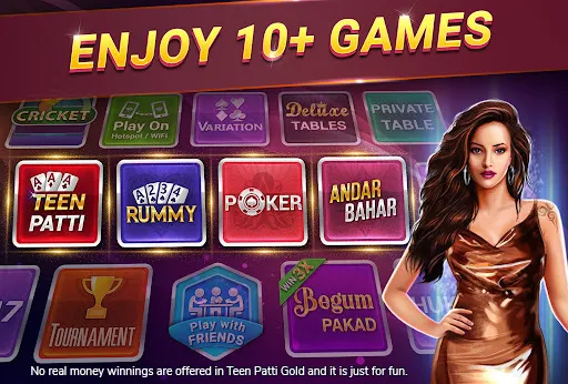 Teen Patti Gold, Rummy & Poker (Тин Патти Голд Кард Гейм)  [МОД Menu] Screenshot 2