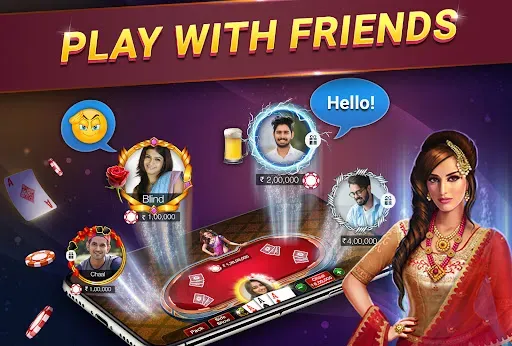 Teen Patti Gold, Rummy & Poker (Тин Патти Голд Кард Гейм)  [МОД Menu] Screenshot 5