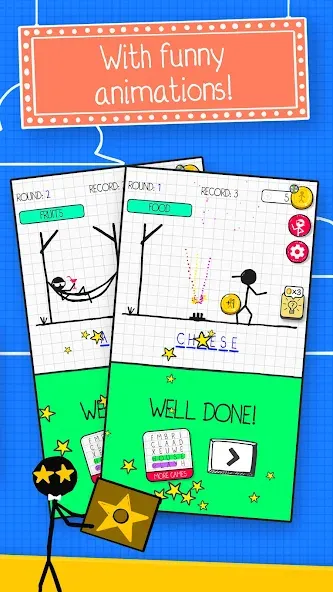 Hangman  [МОД Бесконечные монеты] Screenshot 3