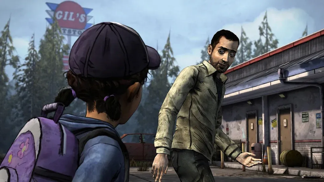 The Walking Dead: Season Two (Зе Уолкинг Дед)  [МОД Menu] Screenshot 2