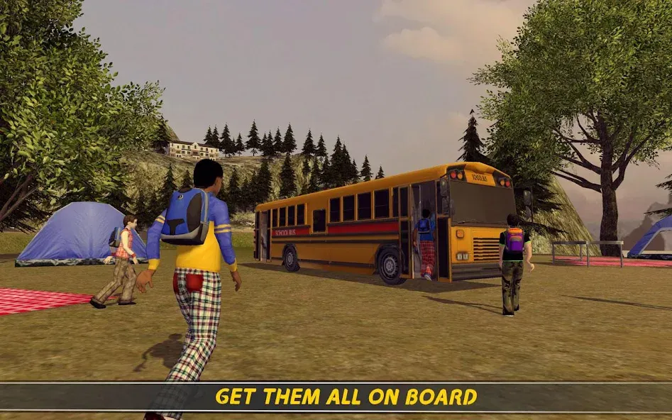 School Bus 16  [МОД Unlocked] Screenshot 3