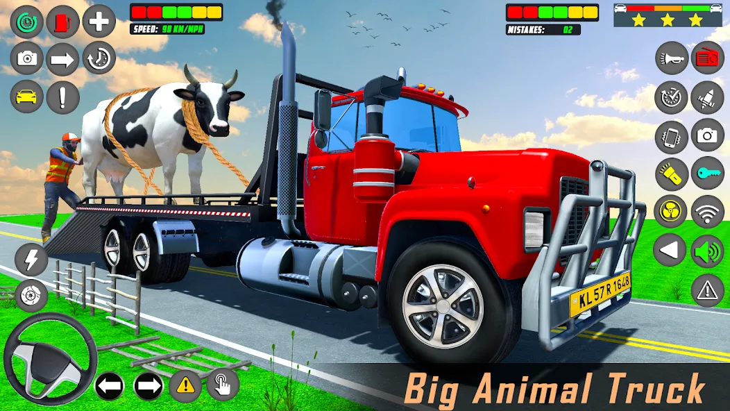 Animal Transport Driving Games (Домашний перевоз игры)  [МОД Все открыто] Screenshot 1