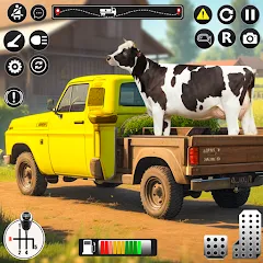 Скачать взлом Animal Transport Driving Games (Домашний перевоз игры)  [МОД Все открыто] - последняя версия apk на Андроид