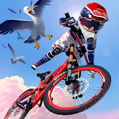 Скачать взлом Downhill Masters (Даунхилл мастерс)  [МОД Все открыто] - последняя версия apk на Андроид